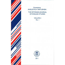 Humaniora: anglistica Tartuensia: the Estonian journal of English studies