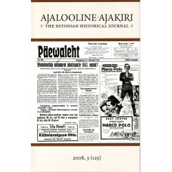 Ajalooline Ajakiri 3 (125) /2008