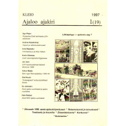 Kleio: ajaloo ajakiri: Tartu Ülikooli ajaloo osakonna ajakiri 1 (19) /1997