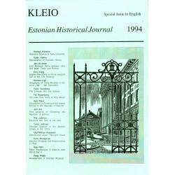 Kleio: ajaloo ajakiri: Tartu Ülikooli ajaloo osakonna ajakiri 1994