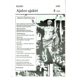 Kleio: Ajaloo ajakiri: Tartu Ülikooli ajaloo osakonna ajakiri 4 /1995