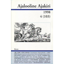 Ajalooline Ajakiri 4 (103) /1998