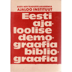 Eesti ajaloolise demograafia bibliograafia