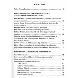 Eesti doktoriõppe kvaliteedi, tulemuslikkuse ja jätkusuutlikkuse tagamise süsteem: ettekanded ja uurimused. II