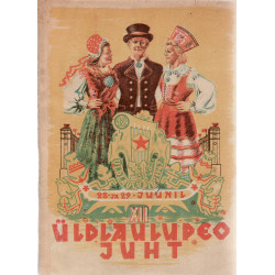 12. üldlaulupeo juht Tallinnas, 28. ja 29. juunil 1947