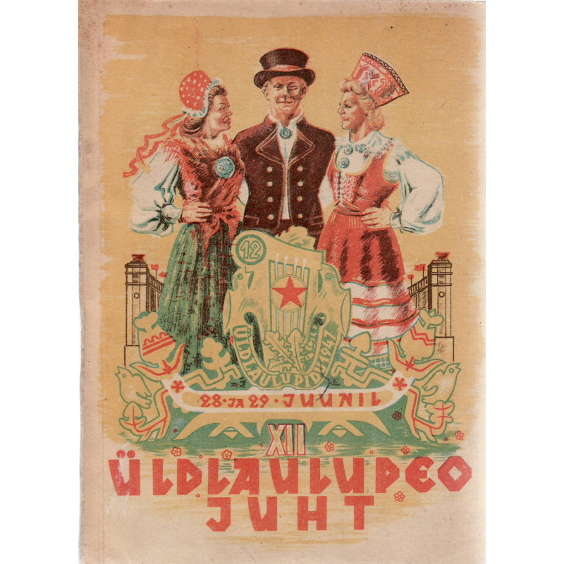 12. üldlaulupeo juht Tallinnas, 28. ja 29. juunil 1947