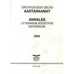 Õpetatud Eesti Seltsi aastaraamat 2003