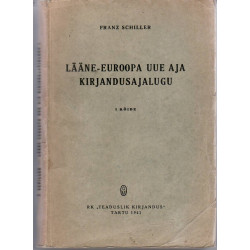 Lääne-Euroopa uue aja kirjandusajalugu. I köide