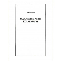 Maakeelse piibli kolm kuube