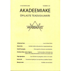 Akadeemiake : õpilaste teadusajakiri