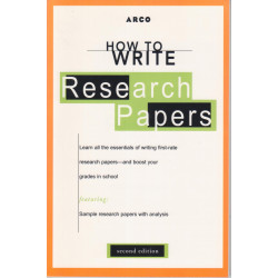 How to Write Research Papers : 2 edition