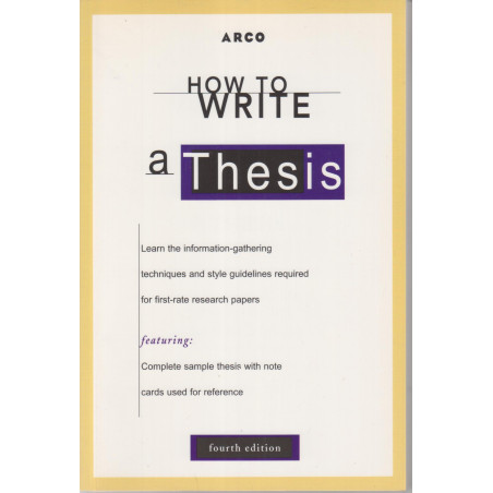 thesis examples book
