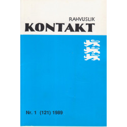Rahvuslik Kontakt : Rootsi Eestlaste liidu ajakiri
