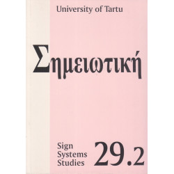 Sign systems studies. Vol. 29.2