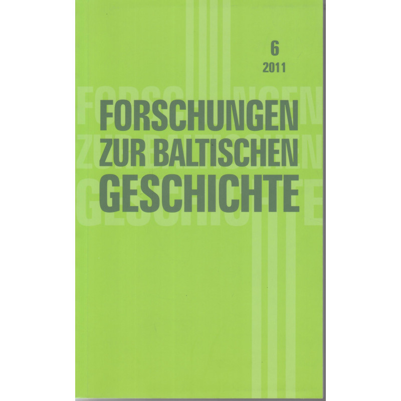 Forschungen zur baltischen Geschichte 4/2009