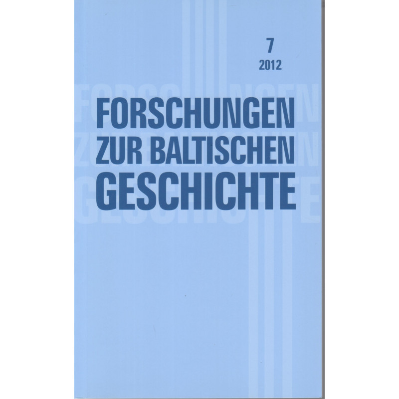 Forschungen zur baltischen Geschichte 4/2009