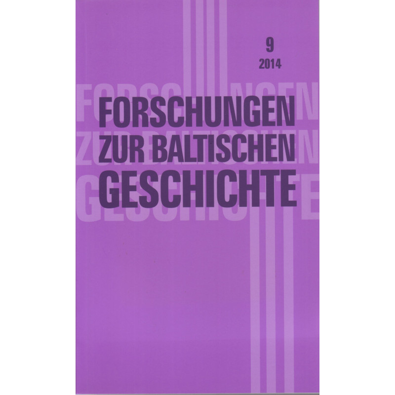 Forschungen zur baltischen Geschichte 4/2009