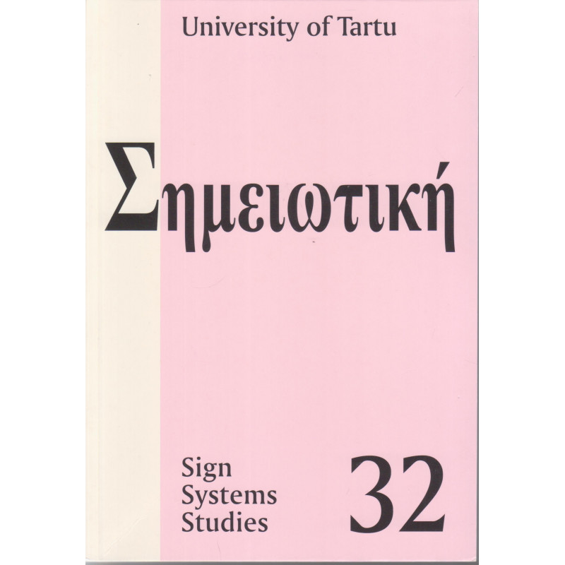 Sign systems studies. Vol. 30.2