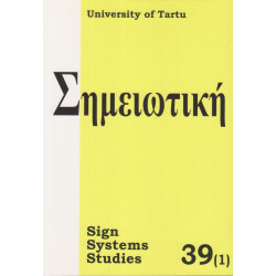 Sign systems studies. Vol. 30.2