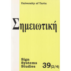 Sign systems studies. Vol. 30.2