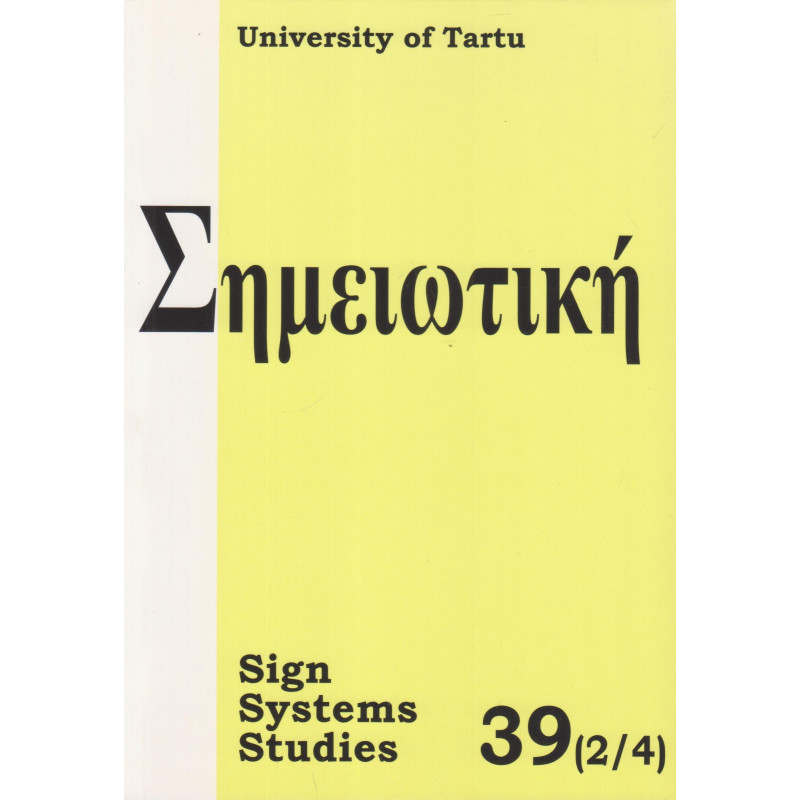Sign systems studies. Vol. 30.2