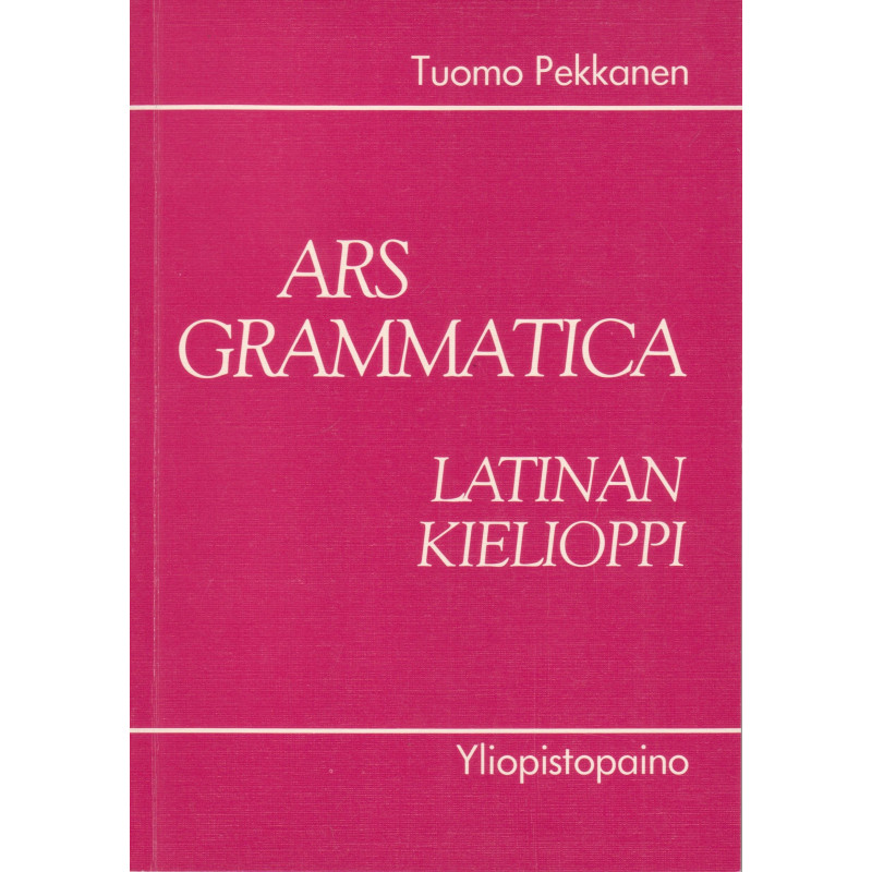 Ars grammatica : latinan kielioppi