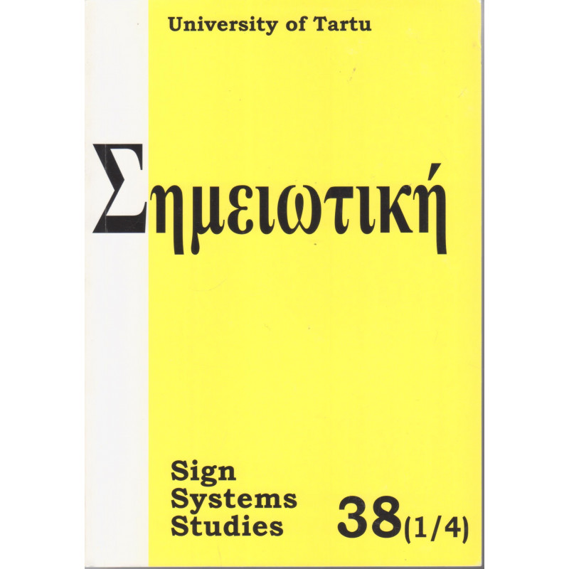 Sign systems studies. Vol. 30.2