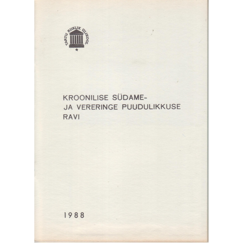 Kroonilise südame- ja vereringe puudulikkuse ravi