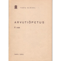 Arvutiõpetus. 2. osa