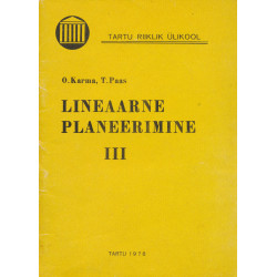 Lineaarne planeerimine III (transpordiülesanne)