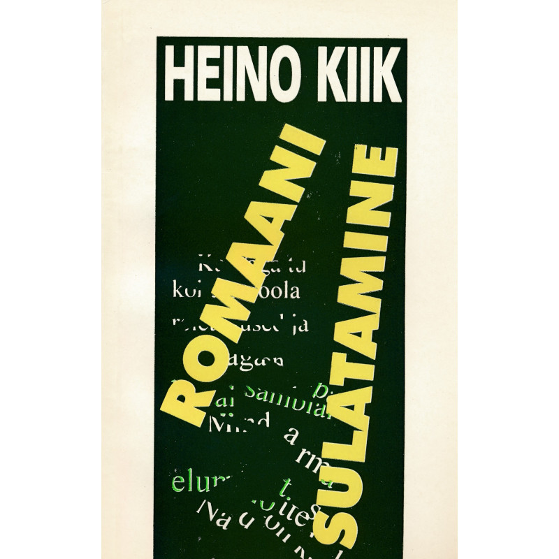 Romaani sulatamine : (aasta 1983)