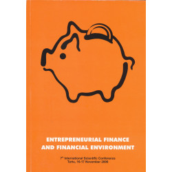 Entrepreneurial finance and financial environment